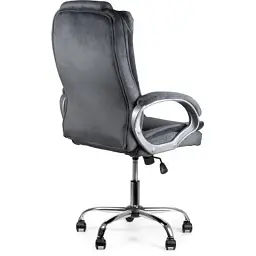 Офісне крісло Barsky Soft Microfiber Grey Soft-03 (Soft-03) - мініатюра 3