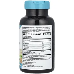 Клітковина Nature's Way Fiber Fusion Daily 150 вегетаріанських капсул (NWY08452) - мініатюра 2