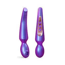 Стимулятор для клітора Love To Love Pleaser Iridescent Night, ефект постукування, 5 режимів - мініатюра 2