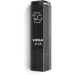 Флеш накопичувач USB 32Gb T&G Vega TG121 чорний USB 2.0 (TG121-32GBBK)