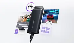 Портативний SSD Samsung 4TB USB 3.2 Gen 1 Type-C T5EVO Shield - мініатюра 5