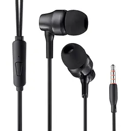 Навушники з мікрофоном Xiaomi Piston Fresh Bloom Matte Black - мініатюра 2