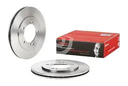 Диск гальмівний передній вентильований Suzuki Grand Vitara I-II 98-25р Brembo (09.9727.14)