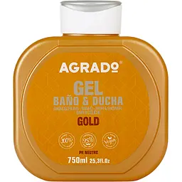 Гель для душу Agrado золото 750 мл
