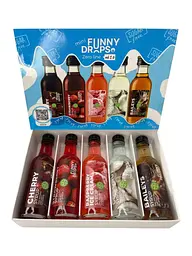 Набір сиропів Funny Drops Zero line vol 2 0 5 шт 50 мл