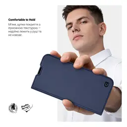 Чохол до мобільного телефона Armorstandart OneFold Case Motorola G57 Power 5G Dark Blue (ARM89767) - мініатюра 6