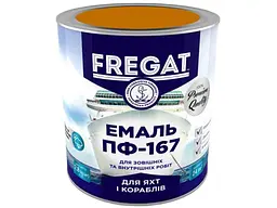 Емаль алкідна ПФ-167 FREGAT жовто-коричневий 2.8кг