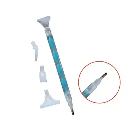 Аксесуари Стилус для алмазної мозаїки з 4 насадками. Синій A-Toys