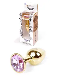 Анальна пробка - Jawellery Gold PLUGRose Boss Series 64-00018 100351