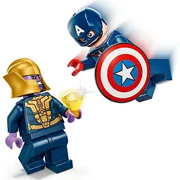 Конструктор LEGO Marvel Super Heroes Капітан Америка проти Таноса 107 деталей (76319) - мініатюра 3