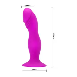 Анальна пробка - Pretty Love Anal Plug Purple - мініатюра 3
