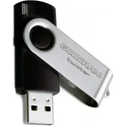 USB флеш накопичувач Goodram 16GB Twister Black USB 2.0 (UTS2-0160K0R11) - мініатюра 3
