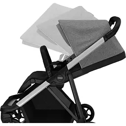 Детская коляска Thule Shine Aluminum/Gray Melange [11400200] [107660] - мініатюра 4