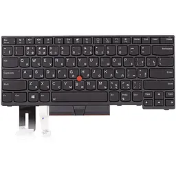 Клавіатура для ноутбука LENOVO Thinkpad E480, L480 чорний, чорний фрейм (KB312795)
