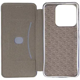 Шкіряний чохол-книжка Classy для Motorola Edge 50 Pro Темно-синій - мініатюра 2