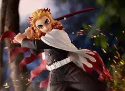 Фігурка Bandai Клинок розсікаючий демонам Кедзюро Ренгоку Demon Slayer Kyojuro Rengoku 19 см WST DS KR - мініатюра 2