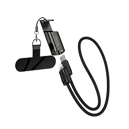 Кабель HOCO C Lightning Experto PD lanyard charging data cable X126 0.35m, 30W
