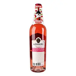 Вино AZNAURI Strawberry полуниця рож н/сол 0.75 л - мініатюра 3