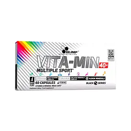 Уцінка. Вітаміни та мінерали Olimp Vita-Min Multiple Sport 40+ 60 капсул (Ф001705)