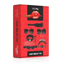 Набір БДСМ аксесуарів м=Erospace Wild Play Luxury BDSM Set - мініатюра 11