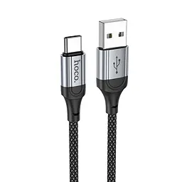 Кабель Hoco X102 Fresh charging data cable Type-C Black