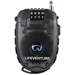 Замок Lifeventure Cable Lock Чорний - мініатюра 5