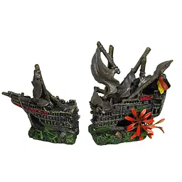 Декорація затонулий корабель Hobby St. Anna 25x10x17 см (41712) - мініатюра 1