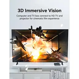 Кабель Vention HDMI-HDMI V 2.1 1.5 м (ALGLG) - мініатюра 11