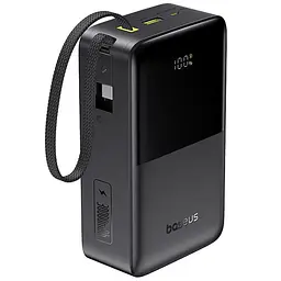 Портативний ЗП Power Bank Baseus EnerFill FC51 Bipow2 Pro 22.5W 30000mAh (E0028100) Black