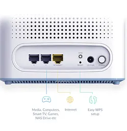 WiFi-система M32-2 EAGLE PRO AI AX1500 Mesh WiFi (2шт) D-Link teh0017088 - мініатюра 7