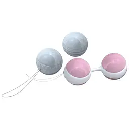 Набір вагінальних кульок Lelo Beads Mini, діаметр 2,9 см, змінне навантаження, 2 х 28 г і 2 х 37 г