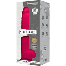 Фалоімітатор SilexD Kingston Pink (MODEL 15in) - мініатюра 3