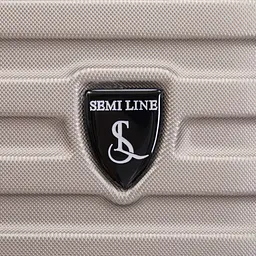 Валіза середня Semi Line 24 дюйми (M) дюйми (M) ABS-Plastic Champagne (T5864-2) - мініатюра 9