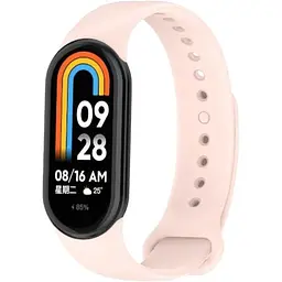 Ремінець DK CDK для Xiaomi Mi Smart Band 10 Silicone Sport Band (015812) (pink sand)
