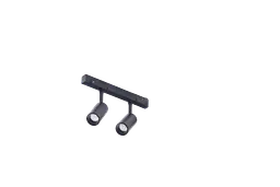 Магнітний світильник AZzardo AZ4592 Nikki 2 Track Magnetic 2x3w 3000k Bk/Bk