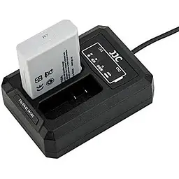 Подвійний зарядний пристрій JJC DCH-ENEL14A USB Nikon EN-EL14/EN-EL14A Для JJC B-ENEL14/B-ENEL14A - мініатюра 6
