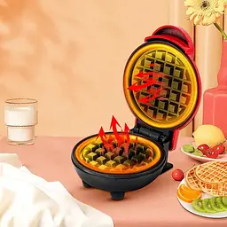 Мінівафельниця Mini Waffle Maker для бельгійських вафель - мініатюра 2