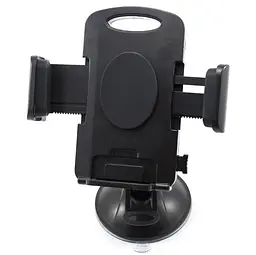 Автотримач для планшета на присосці ZYZ-189 4.3-7.8" Black