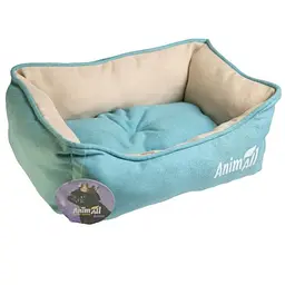 Лежанка AnimAll Nena Velours Breeze бежево-бірюзовий 45×35×16