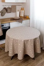 Скатертина Dх180 см Кориця ПРОВАНС (041153)