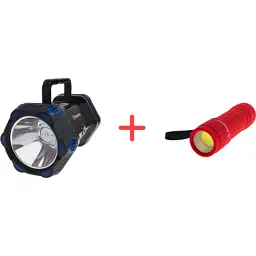 Ліхтар Westinghouse WF217 8W LED COB з USB, функцією Power Bank + подарунок WF87-3R03PD16 Red (WF217-CB-PR1)