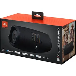 Портативна акустика JBL Charge 5 Wi-Fi Black (JBLCHARGE5WIFIBLK) - мініатюра 9