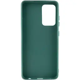 Силіконовий чохол Candy для Samsung Galaxy A52 4G / A52 5G / A52s Зелений / Forest green - мініатюра 2