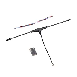 Приймач сигналу JHEMCU ExpressLRS 915RX з Антенною 915 MHZ FPV Black (18775) - мініатюра 2