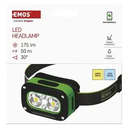 Налобний ліхтар EMOS P3545 170Lm, Li-Ion (P3545) - мініатюра 7