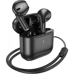 Бездротові навушники Hoco EW53 Lucky true wireless BT headset чорні 6942007600538 - мініатюра 3