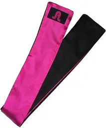 Сатинова пов'язка на очі Adrien Lastic Satin Sash, чорна з рожевим