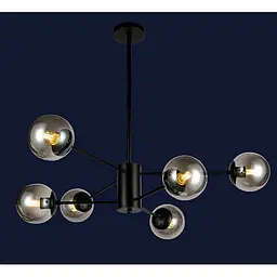 Люстра молекула Levistella 7526033-6 BK+BK - мініатюра 2