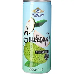 Напій Bisan 30% fruit juice drink Soursop 250 мл  - мініатюра 3