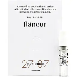 Пробник 27 87 Perfumes Flaneur 2 мл парфумована вода